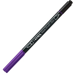 [85741] Pennarello a 2 punte AQUA BRUSH DUO violetto bluastro LYRA L6520037
