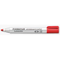 [25111] PENNARELLO LUMOCOLOR 351 ROSSO P.TONDA PER LAVAGNE CANCELLABILI