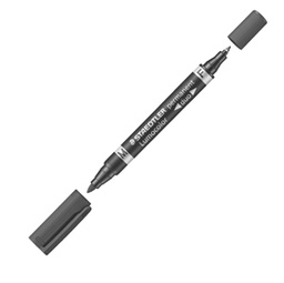 [52920] PENNARELLO LUMOCOLOR DUO PERMANENT 348 F/M NERO