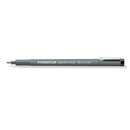 [77270] Pennarello Pigment Liner 308 nero 2,0mm punta scalpello Staedtler