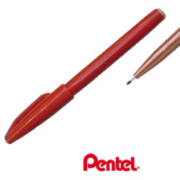 [29858] PENNARELLO SIGNPEN S520 ROSSO PENTEL