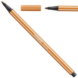 [51870] PENNARELLO STABILO PEN 68/89 OCRA SCURO