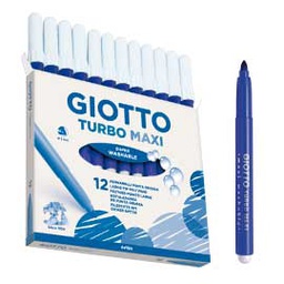 [51512] PENNARELLO TURBOMAXI BLU OLTREMARE GIOTTO