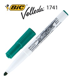 [33062] Pennarello VELLEDA 1741 punta tonda whiteboard verde BICÂ®