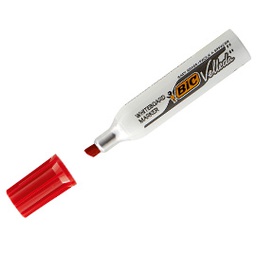 [37765] PENNARELLO VELLEDA 1781 ROSSO P.SCALPELLO WHITEBOARD BIC