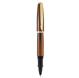 [91495] Penna roller Aldo Domani punta M fusto tabacco Monteverde