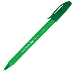 [64356] Penna sfera INKJOY 100 Stick 1,0mm verde PAPERMATE
