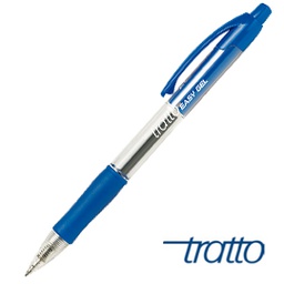 [48147] Penna sfera scatto EASY GEL tratto 0,5mm blu TRATTO
