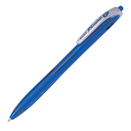 [48445] PENNA SFERA SCATTO REXGRIP 0.7MM BLU PILOT