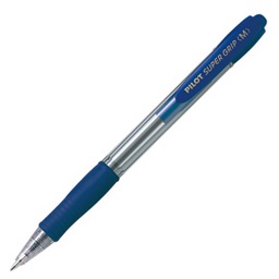 [39396] PENNA SFERA SCATTO SUPER GRIP BLU MEDIO 1.0mm PILOT