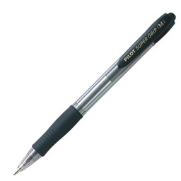 [39395] PENNA SFERA SCATTO SUPER GRIP NERO MEDIO 1.0mm PILOT