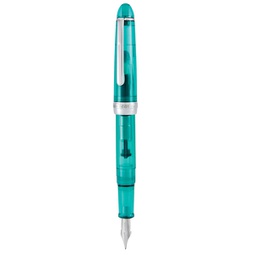 [91490] PENNA STILOGRAFICA MONZA TRATTO MEDIO FUSTO IN RESINA TURCHESE MONTEVERDE