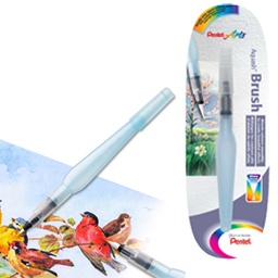 [79473] PENNELLO AQUASH WATER BRUSH con serbatoio da 10ml punta media PENTEL