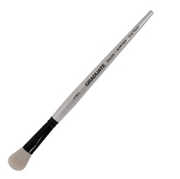 [85417] Pennello pelo Capra chiaro Graduate n.1/2 manico corto Daler Rowney
