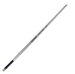 [85398] Pennello setola naturale Graduate piatto corto n.6 manico lungo Daler Rowney