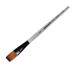 [85389] Pennello sintetico Graduate Piatto extra lungo manico corto n.3/4 Daler Rowney