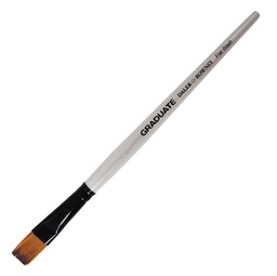 [85425] Pennello sintetico Graduate piatto quadrato n.1 manico corto Daler Rowney