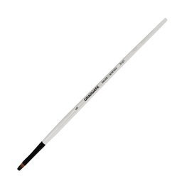 [85433] Pennello sintetico piatto corto Graduate n.6 manico lungo Daler Rowney