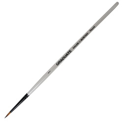 [85442] Pennello sintetico tondo Graduate n.1 manico corto Daler Rowney