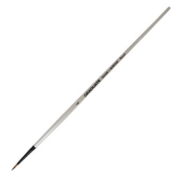 [85436] Pennello sintetico tondo Graduate n.4 manico lungo Daler Rowney