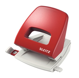 [45273] Perforatore 2 fori METAL RIM 5005 max 25fg rosso LEITZ