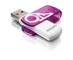 [PHILD64GBVIV] PHILIPS USB 2.0 64GB VIVID EDITION VIOLA