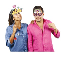 [89100] Photo Booth Unicorno 8 fantasie Big Party