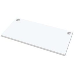 [91263] Piano di lavoro per scrivania Cambio - 140x80x2,5cm - bianco Fellowes