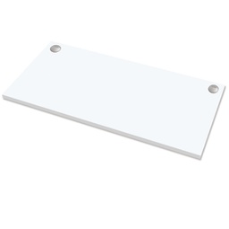 [91264] Piano di lavoro per scrivania Cambio - 160x80x2,5cm - bianco Fellowes