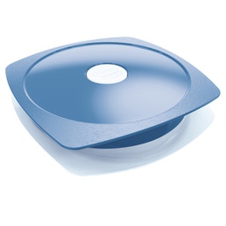 [91051] Piatto lunch box con coperchio Picnik Adults blu Maped