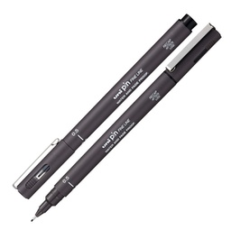 [93929] Pin fineliner grigio scuro punta 0.5mm Uni Mitsubishi