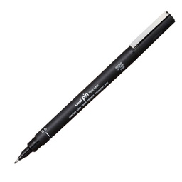 [92686] Pin fineliner nero punta 0.6mm Uni Mitsubishi