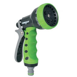 [91954] Pistola a doccia per irrigazione in plastica 7 getti