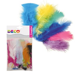 [86073] Piume colorate 10gr DECO