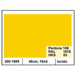 [51730] PLASTICA ADESIVA DC-FIX 45CM X 15MT GIALLO 101 LUCIDO