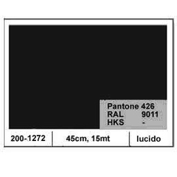 [51931] PLASTICA ADESIVA DC-FIX 45CM X 15MT NERO 126 LUCIDO