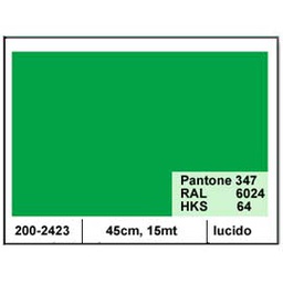 [51731] PLASTICA ADESIVA DC-FIX 45CM X 15MT VERDE 120 LUCIDO