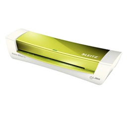 [80481] PLASTIFICATRICE iLAM HomeOffice A4 Verde Metal LEITZ