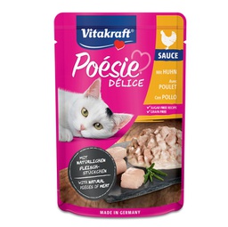 [92039] PoE'sie DE'liSauce per gatti gusto pollo 85 gr
