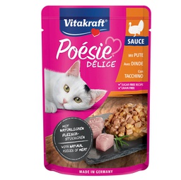 [92040] POE'SIE DE'LISAUCE PER GATTI GUSTO TACCHINO 85 GR
