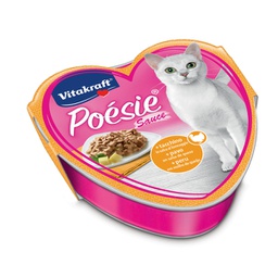 [92056] POE'SIE PER GATTI GUSTO TACCHINO E FORMAGGIO 85GR