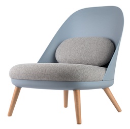 [92377] Poltrona Cocoon grigio/grigio Paperflow