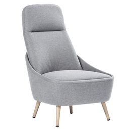 [89587] Poltrona Memphis grigio chiaro