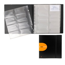 [80775] PORTABIGLIETTI da VISITA 320 posti 26,5x25cm Exacard Exacompta