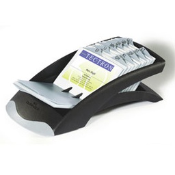 [64507] PORTABIGLIETTI DA VISITA LINEARE A-Z 200 BIGLIETTI VISIFIX DURABLE
