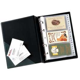 [56677] PORTABIGLIETTI DA VISITA MINIVISITA MC 25 BLU 16X20,5CM SEIROTA
