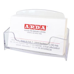 [72199] PORTA BIGLIETTI VISITA 10,4x6,2x5,2cm Arda