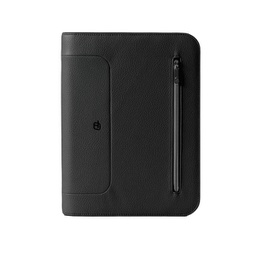 [96397] Portablocco A4 Gate Trended ecopelle dim. 28x35cm nero InTempo