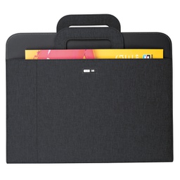 [89103] Portablocco con anelli 28,5x36cm nero bicolore City Time