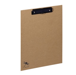 [94352] Portablocco Pure A4 in cartone carta kraft c/molla fermafogli Pagna